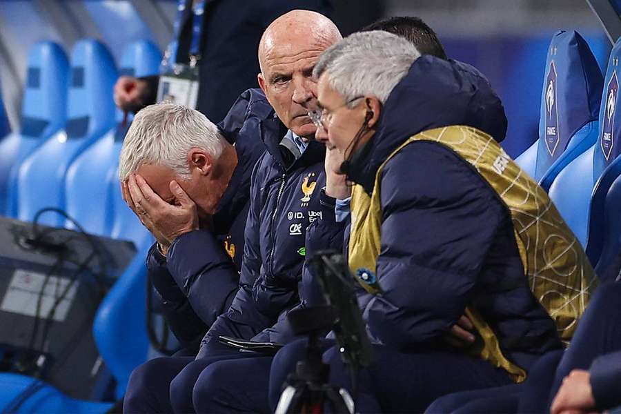 Didier Deschamps n'a pas trouvé les solutions face à Israël jeudi. 