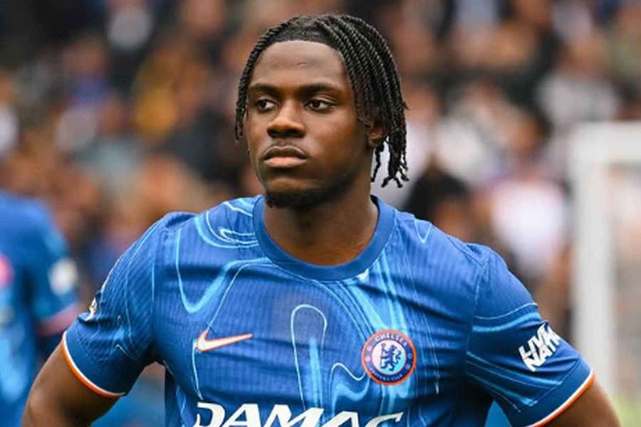 Opora londýnské Chelsea Roméo Lavia Opora londýnské Chelsea Roméo Lavia