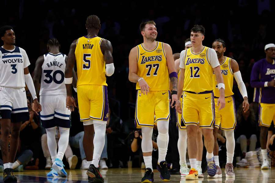 Les Lakers cette saison.