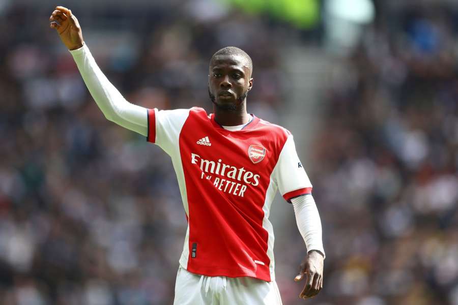 Nicolas Pepe în acțiune pentru Arsenal