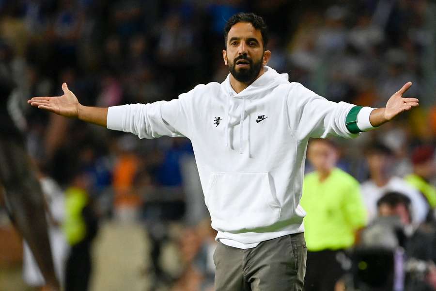 Rubén Amorim, entrenador del Sporting de Lisboa