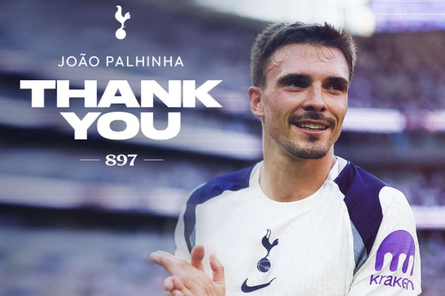 Tottenham despediu-se de João Palhinha