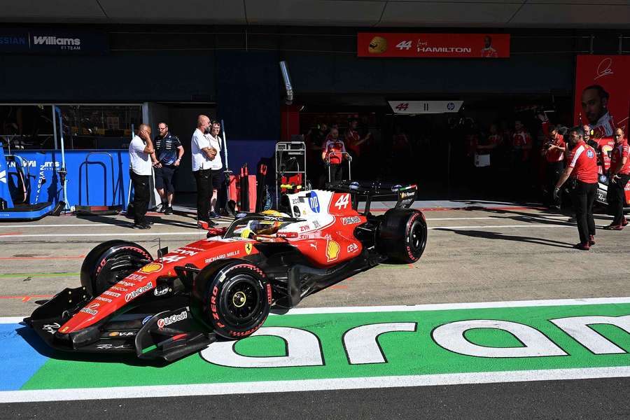 La Ferrari di Lewis Hamilton La Ferrari di Lewis Hamilton