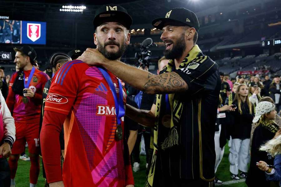 Lloris e Giroud são as estrelas do Los Angeles FC