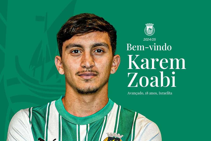 Karem Zoabi já é jogador do Rio Ave