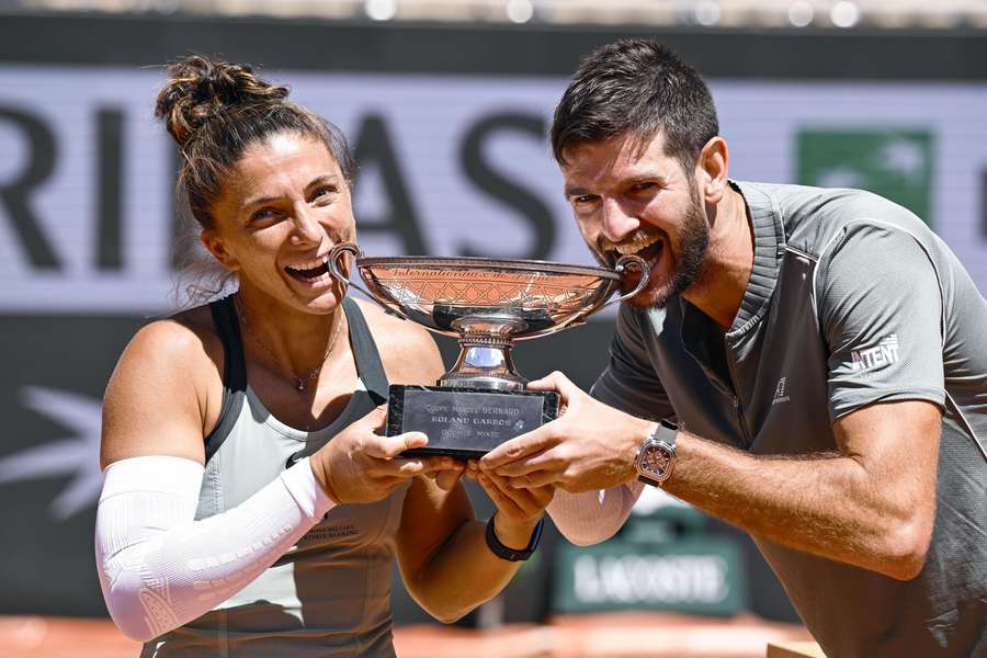 Italienii Sara Errani şi Andrea Vavassori şi-au apărat titlul în proba de dublu mixt la Roland Garros