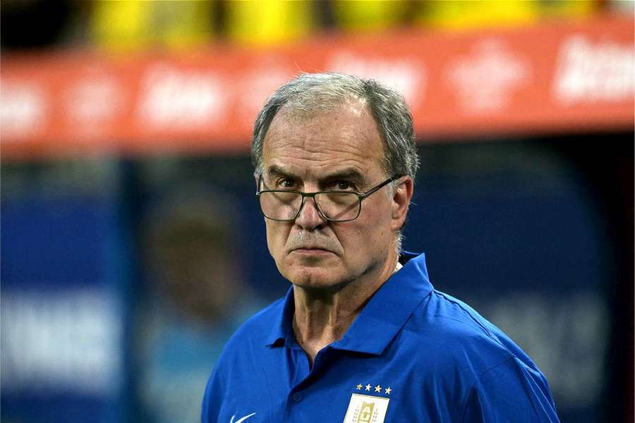 Bielsa lors du match face à la Colombie.