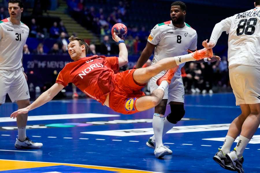 Mathias Gidsel war einmal mehr der beste Mann auf dem Spielfeld.