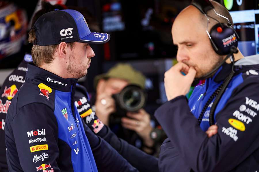 Verstappen and Lambiase