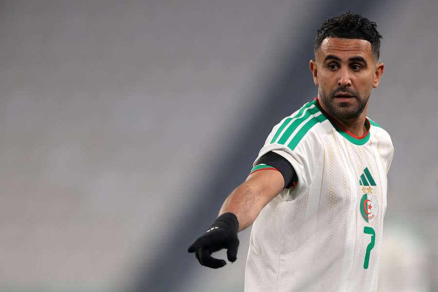 Mahrez, ex-City, é uma das referências da Argélia Mahrez, ex-City, é uma das referências da Argélia