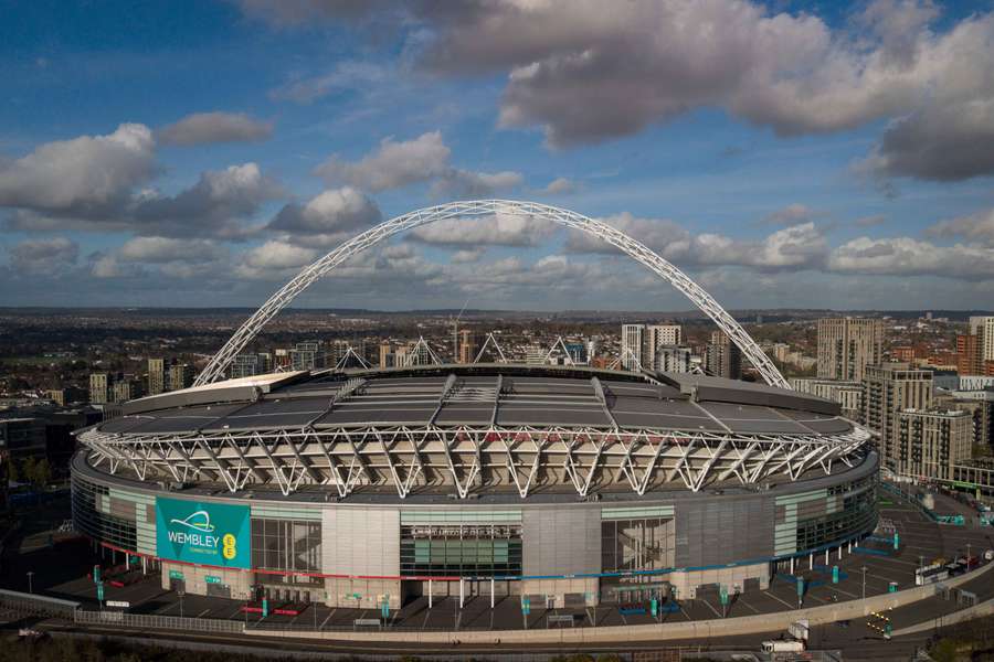 Wembley é a grande casa da seleção inglesa Wembley é a grande casa da seleção inglesa
