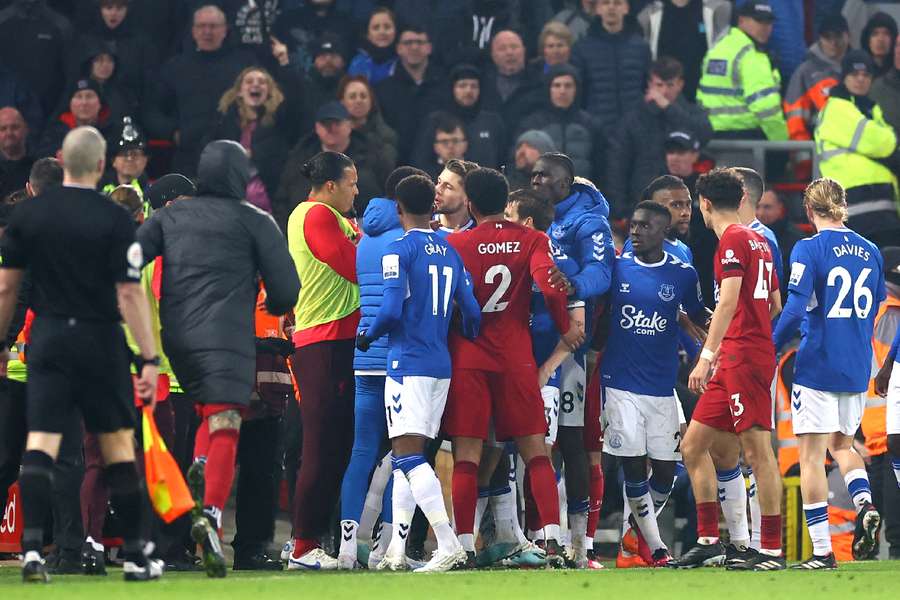 Liverpool beat Everton 2-0 in the derby