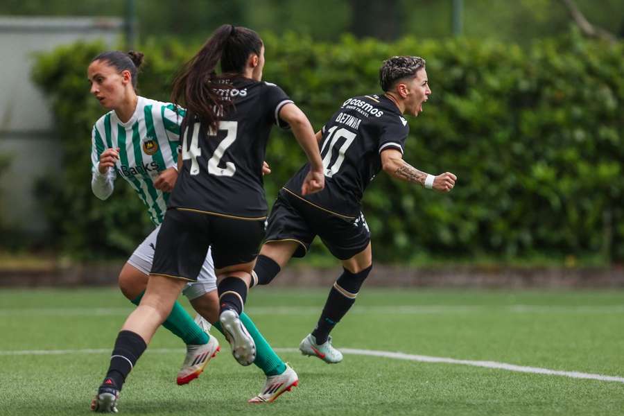 Betinha marcou no jogo do título