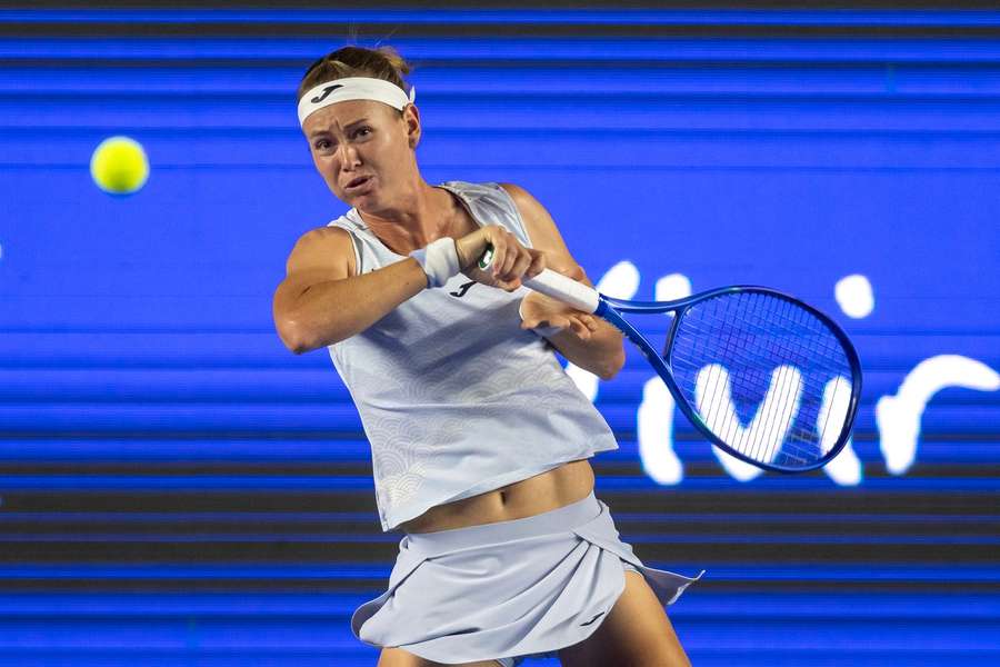 Marie Bouzková na turnaji v Monterrey.