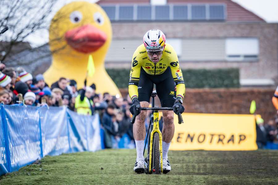 Wout Van Aert, fin décembre.