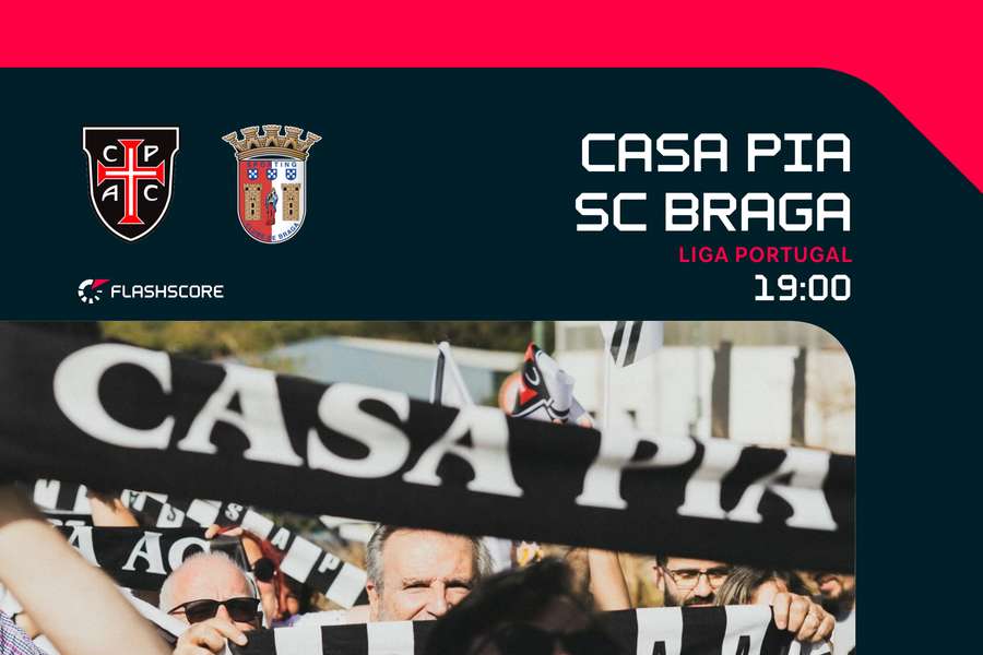 Casa Pia recebe o SC Braga
