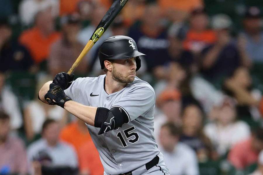 Austin Slater at-bat for the Chicago White Sox (2025)