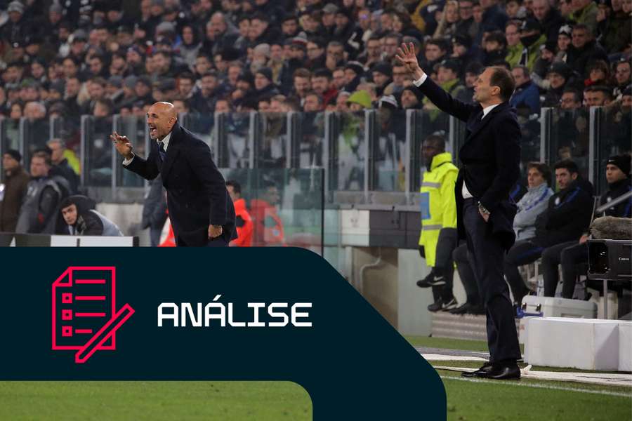 Luciano Spalletti e Massimiliano Allegri