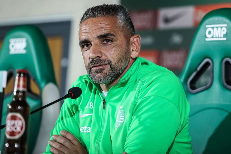 Rui Borges, treinador do Sporting