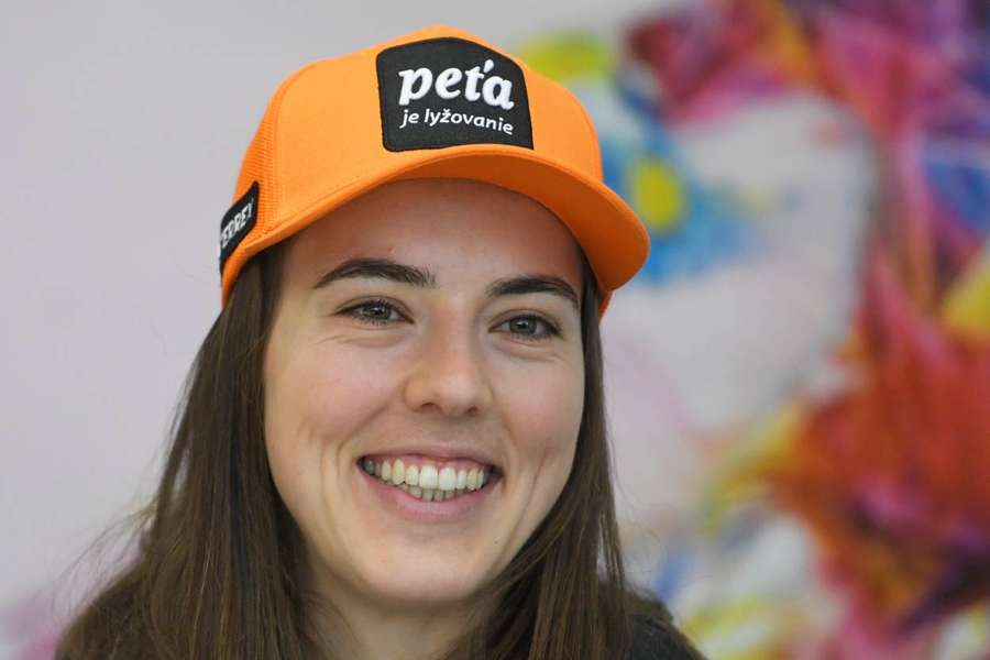 Petra Vlhová okrem tréningu v Jasnej stihla aj mediálne povinnosti.