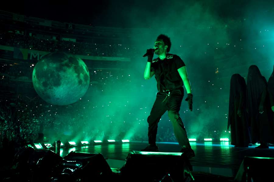 Registro do show de The Weeknd no MetLife Stadium Registro do show de The Weeknd no MetLife Stadium