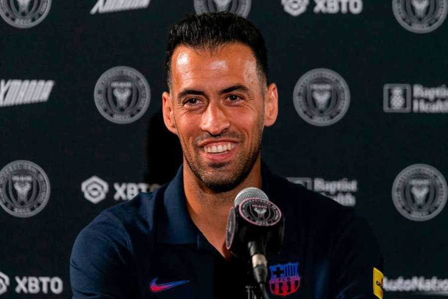 Sergio Busquets told Barcelona in May that he will leave the club at the end of his contract