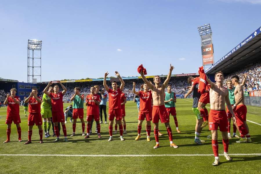 FC Twente stelde op zondag 19 mei de derde plek veilig met een uitzege op PEC Zwolle