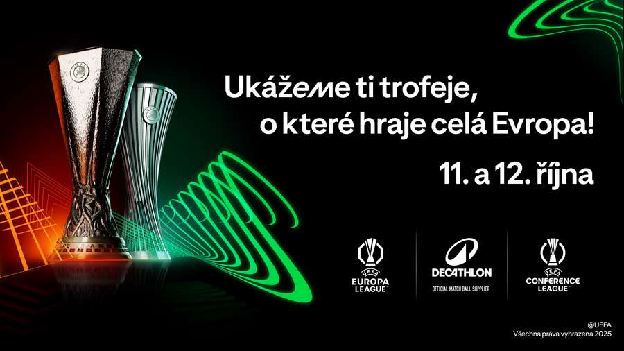 Víkend s trofejemi na prodejnách Decathlon