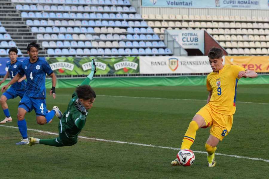 România U19 a debutat cu o înfrângere în Turul de Elită pentru EURO 2026, scor 0-2 contra Kazahstanului, într-un meci disputat la Voluntari