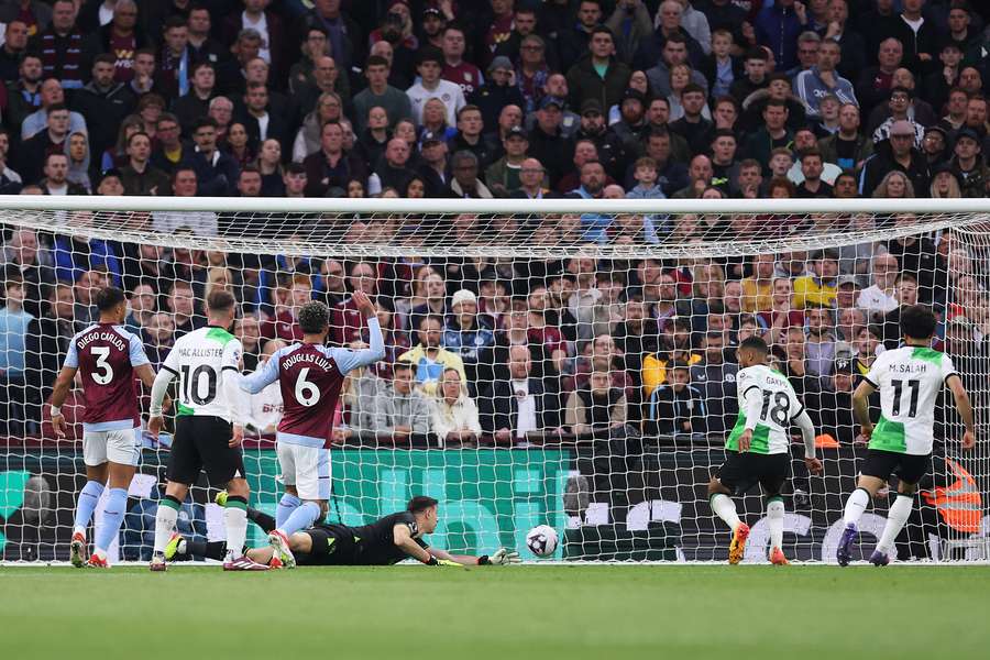 Aston Villa și Liverpool au încheiat la egalitate, scor 3-3