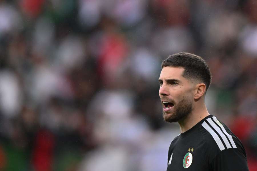 Luca Zidane stand beim Auftaktspiel Algeriens gegen den Sudan im Tor