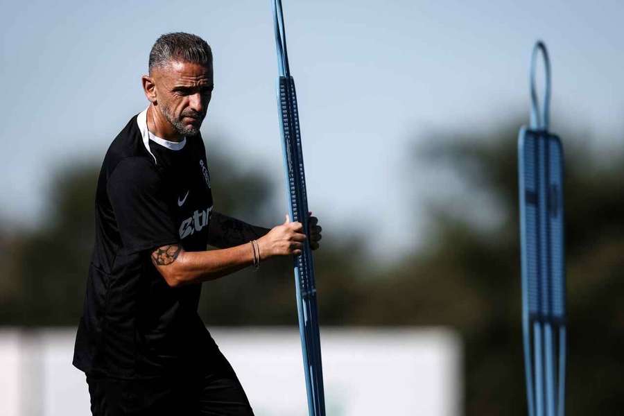 Rui Borges, treinador do Sporting Rui Borges, treinador do Sporting