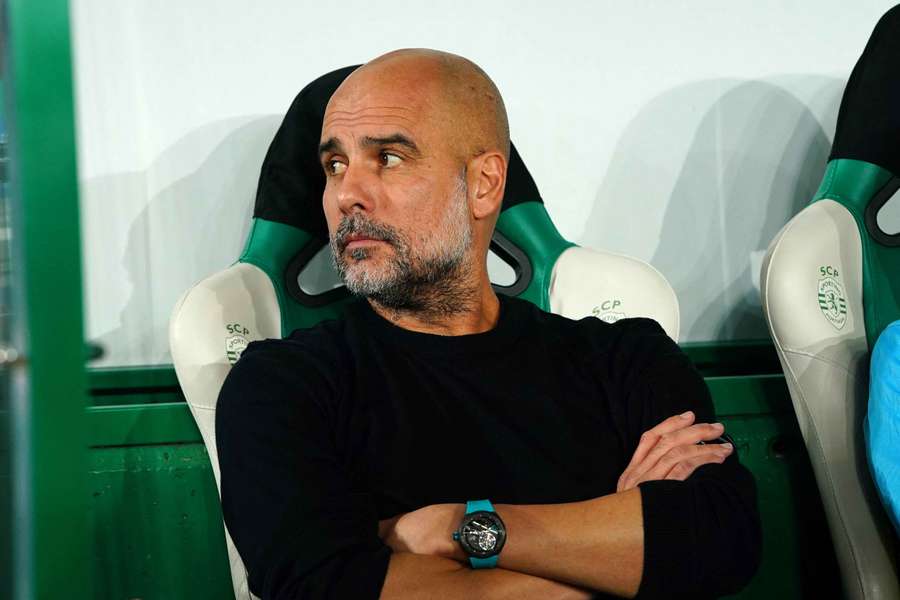 Pep Guardiola, entrenador del Manchester City