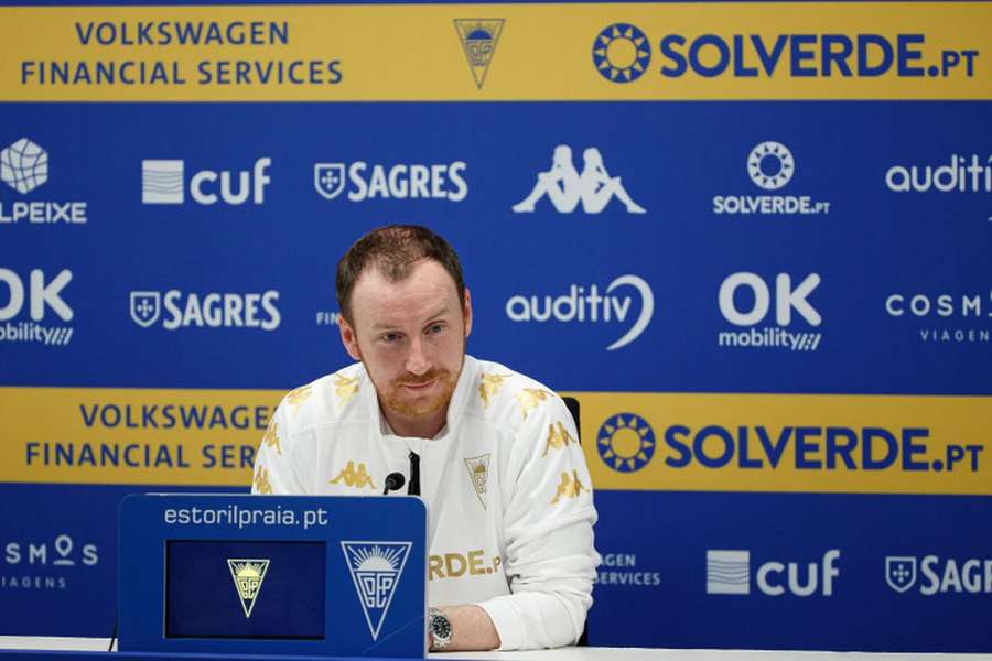 Ian Cathro, treinador do Estoril Ian Cathro, treinador do Estoril
