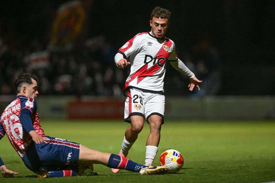 Samuel Becerra, del Rayo Vallecano y Markel Ruiz, del Real Ávila