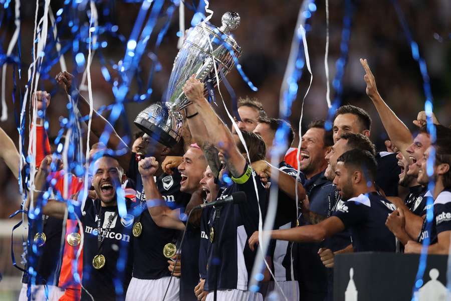 Melbourne Victory last hoisted the Australia Cup trophy at AAMI Park in 2021. Melbourne Victory last hoisted the Australia Cup trophy at AAMI Park in 2021.