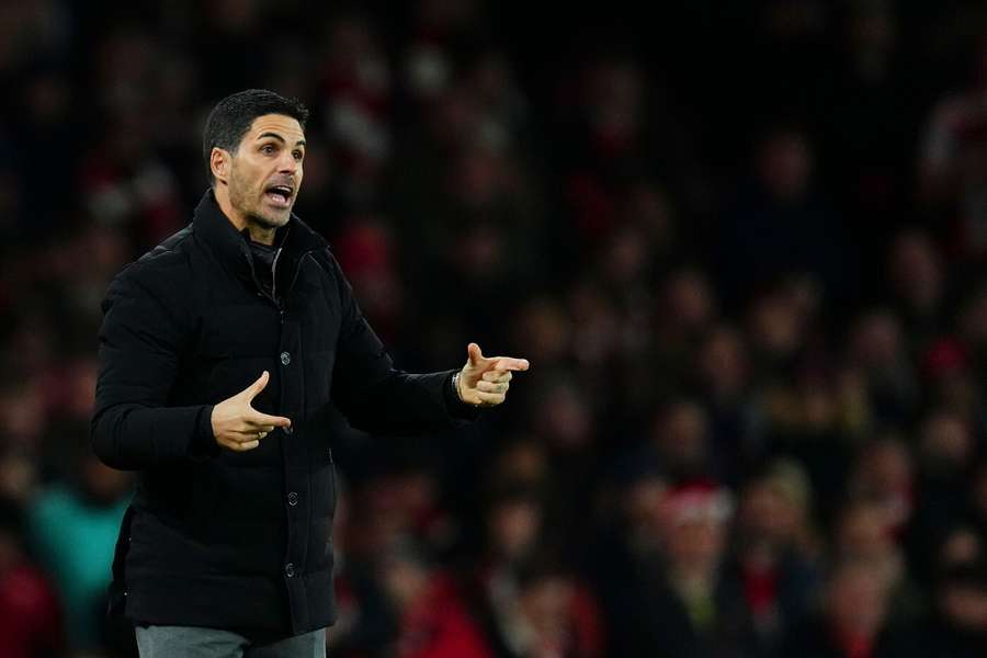 Mikel Arteta byl po utkání s Brentfordem spokojený. Mikel Arteta byl po utkání s Brentfordem spokojený.