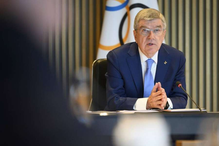IOC president Thomas Bach