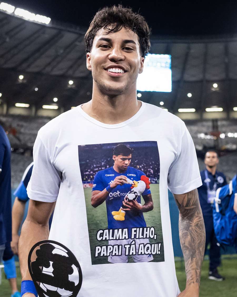 A camisola provocativa de Kaio Jorge, o artilheiro do Mineiro A camisola provocativa de Kaio Jorge, o artilheiro do Mineiro