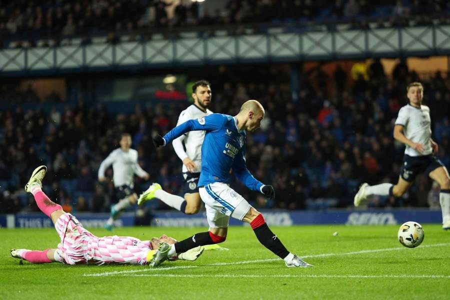 Václav Černý je nejlepším střelcem Rangers. 