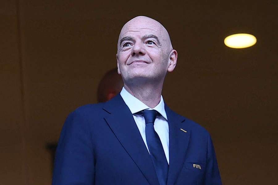 Infantino negou interferência na retirada de suspensão de Balogun Infantino negou interferência na retirada de suspensão de Balogun