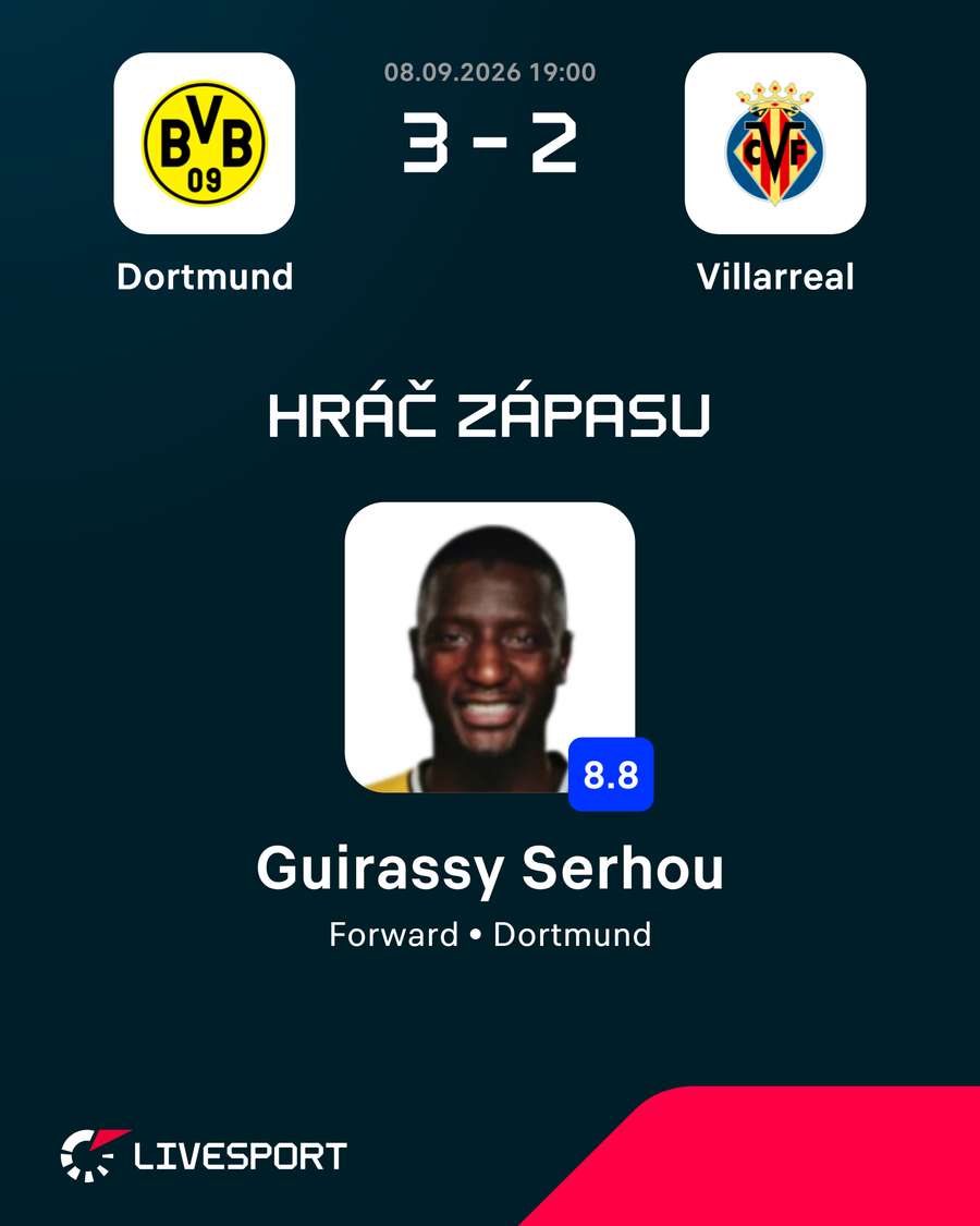 Guirassy byl hvězdou zápasu. Guirassy byl hvězdou zápasu.