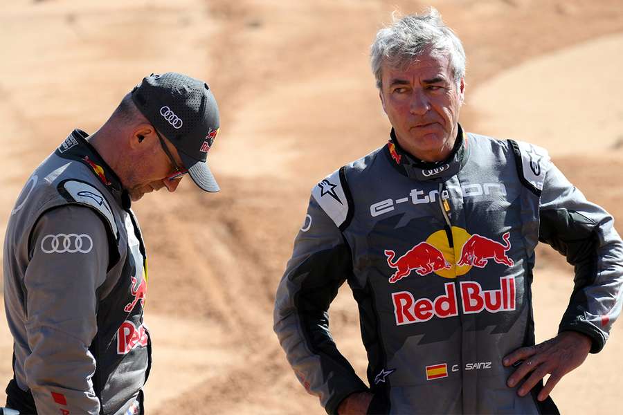 Carlos Sainz está fora do Dakar-2023