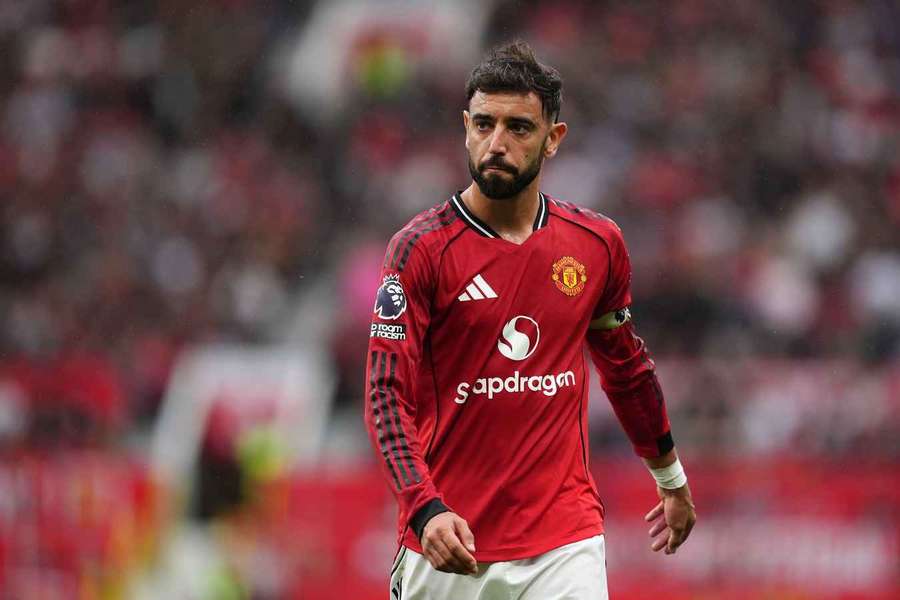 Manchester United's Bruno Fernandes