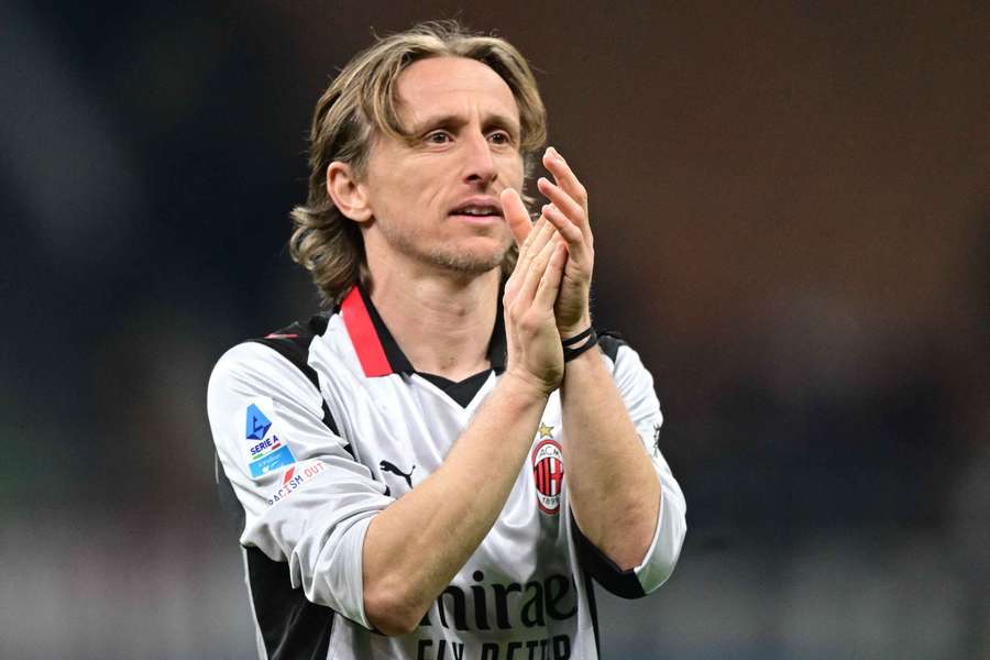 Milan, de Modric, está na vice-liderança da Serie A