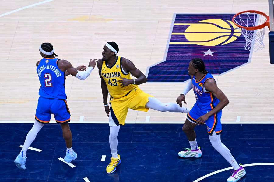 The Oklahoma City Thunder and Indiana Pacers go at it for the NBA title.