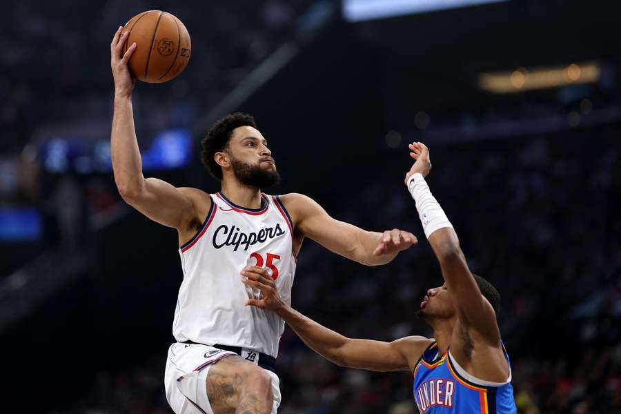 Ben Simmons in action for Los Angeles Clippers last year. 
