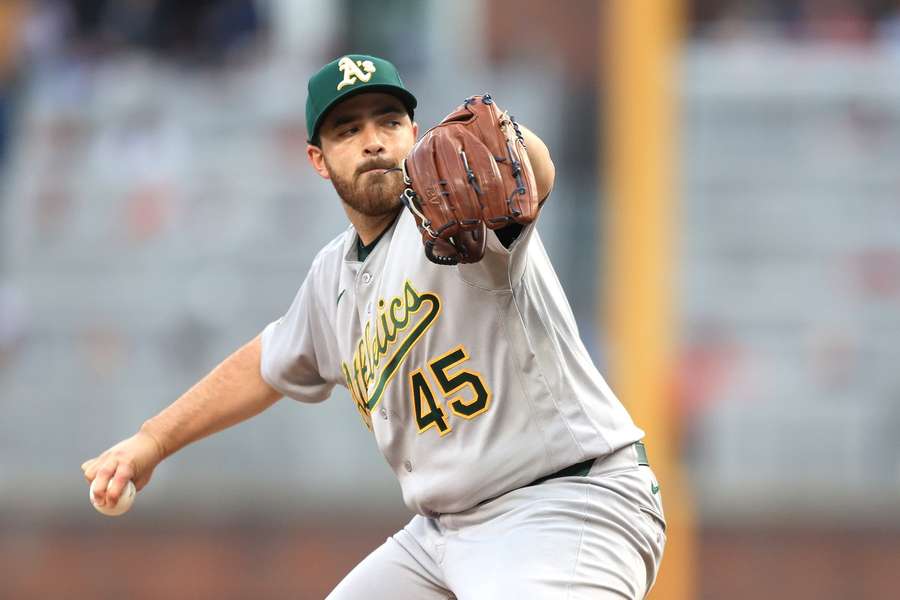 Athletics' Aaron Civale Athletics' Aaron Civale