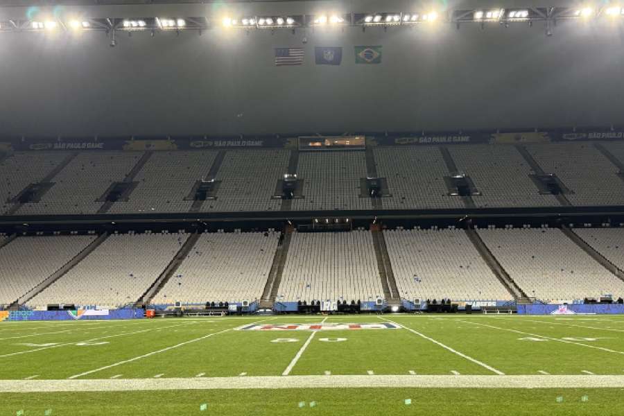 Gramado da Neo Química foi elogiado após investimento bilionário da NFL