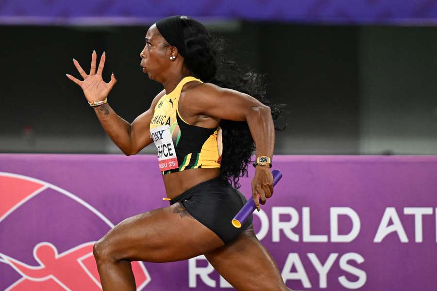 Fraser-Pryce en Chine la semaine dernière.